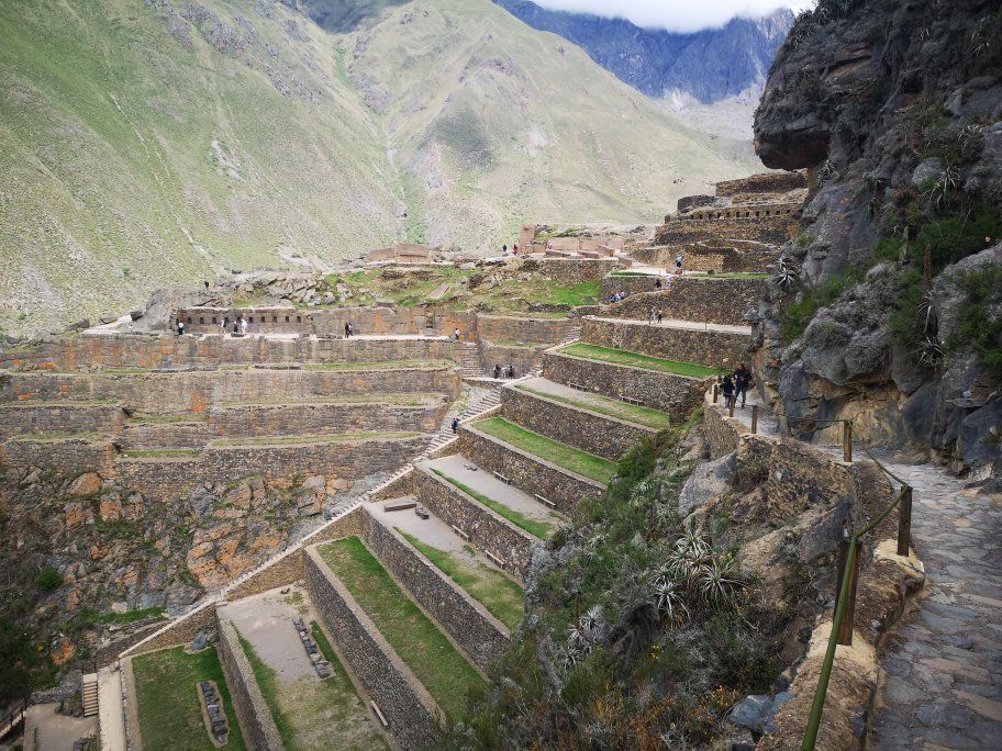 Ollantaytambo in the sacred valley Cusco 